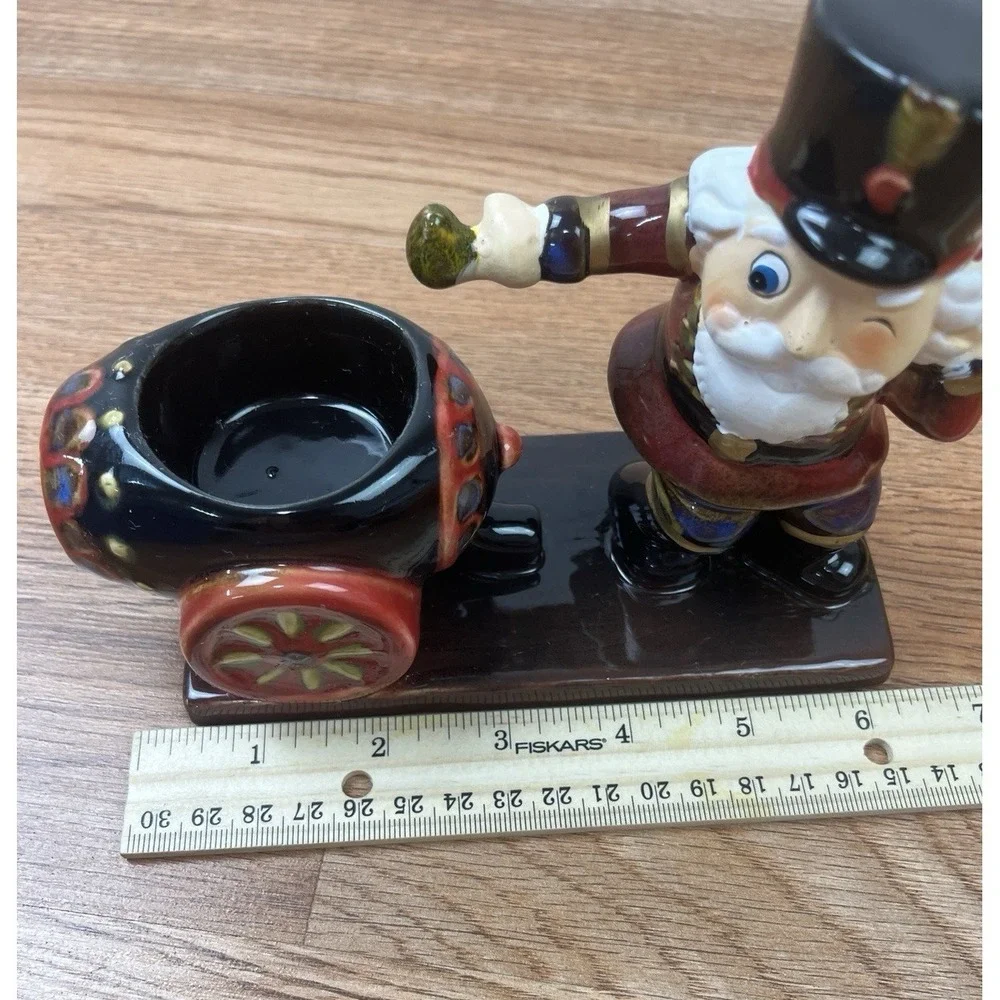 Yankee Candle‎ Ceramic Nutcracker Canyon Tealight Tea Light Holder Cute!